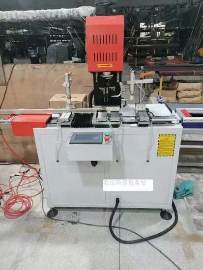 Aluminium Window Door Working Machine Aluminum Louver Hole CNC Drilling Machine
