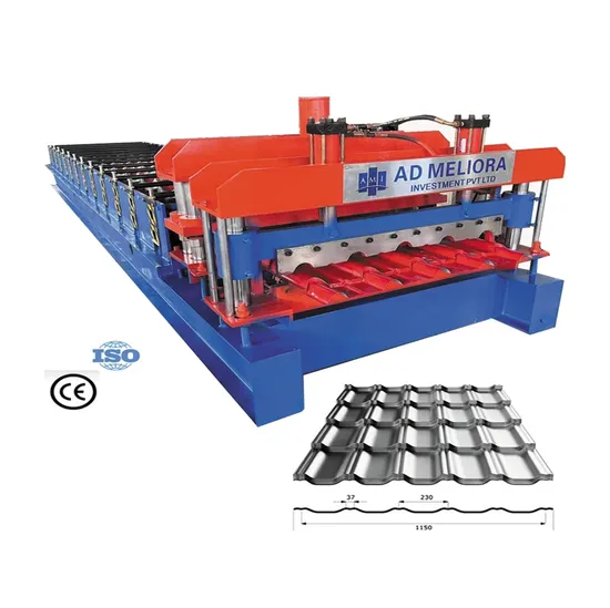 Building Material Making Machinery Zinc Galvanized Tile Trapezoid Bamboo Glazed Roof Sheet Machine
