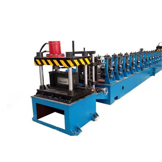 Hot DIP Galvanized Cable Tray Punching Machine Automatic Change 100-600mm C Channel Cable Tray Roll Forming Machine