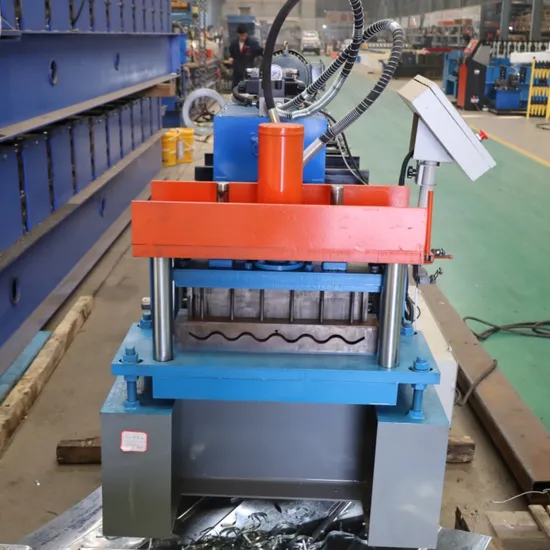 Manufacturing Plant Suitable PPGI Garden Enclosure Roll Forming Machine for Building Colored Tiles
