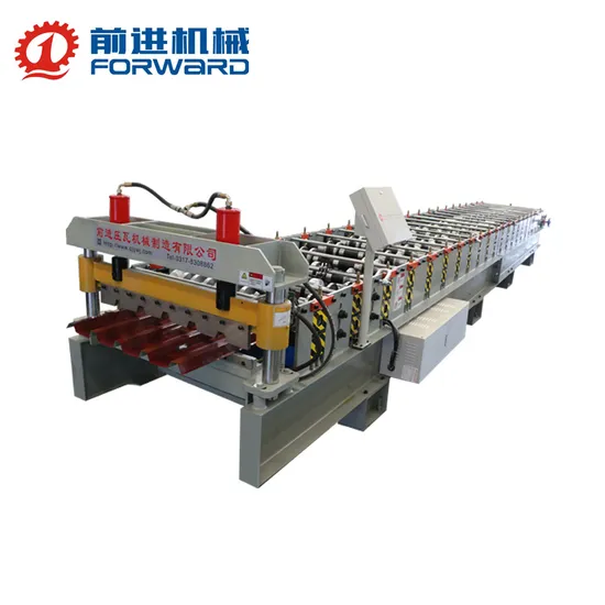 Zimbabwe Ibr Iron Roof Tile Cold Roll Forming Machinery