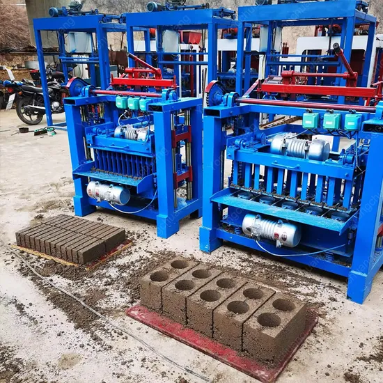 Hydraulic Press Concrete Brick Block Making Machine
