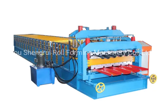 Trapezoid Metal Roof Sheet Roll Forming Making Machine