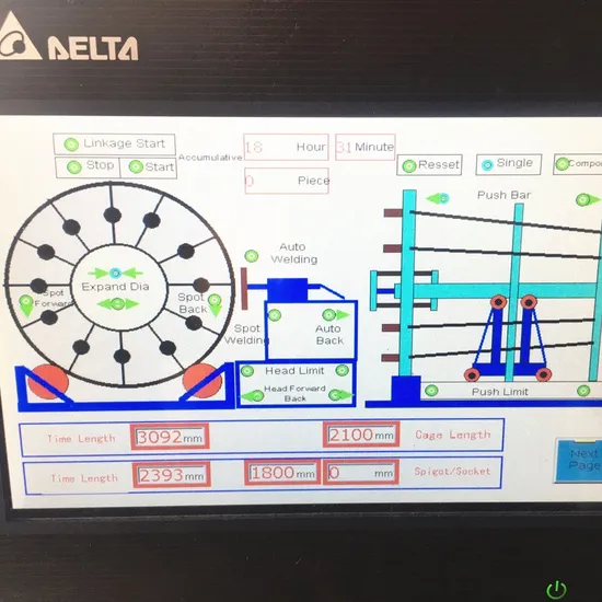 Precast Steel Wire Cage Welding Machine for Concrete Jacking Pipes