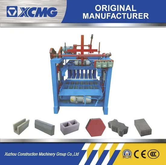 XCMG Official Xz35A Clay Block Making Machine Hollow Soil Brick Making Machine