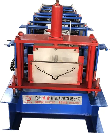 288 mm Ridge Cap Roofing Ridge Tile Making Machinery