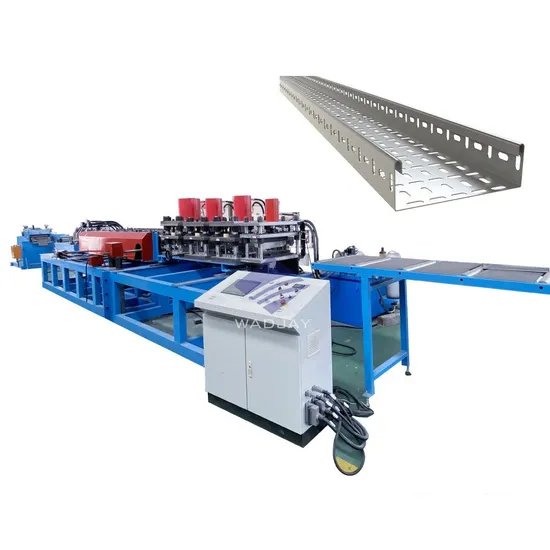 Low Cost Metal Steel Forming Cable Tray Roll Forming Machine with Servo Motor