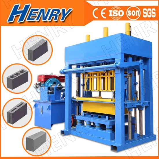 Henry Qt4-30 Diesel Enginee Machine Brick Machinery