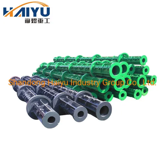 Haiyu Electric Pole Production Line Machine Concrete Pole Making Machine for Sale