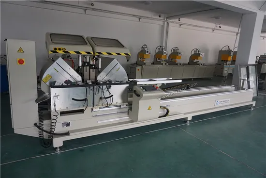 Aluminum Double Head Cutting Saw Aluminum Windows and Doors Cutting Machine Aluminum and PVC Double Mitre Saw
