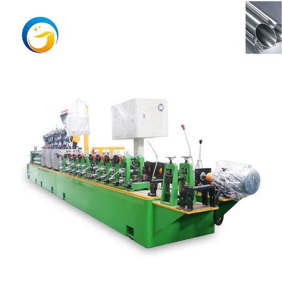 Automatic Metal Tube Mill for Carbon Steel and Stainless Steel Pipe Manufacturing High Accuracy Pipe Making Machine Automatic with Pipe Cutting Machine