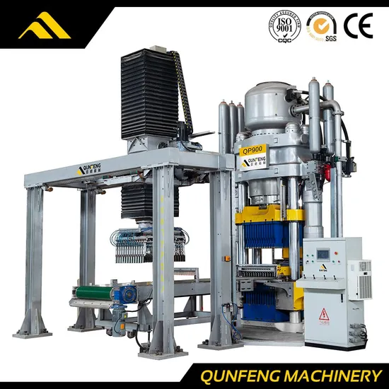 Static Pressing PLC, Pressure Vessel, Motor Forming Brick Machine Qp900