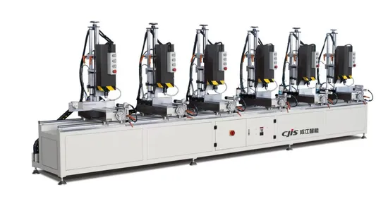 Aluminum Profile Six-Head Combination Drilling Machine Reliable Window and Door Manufacturing Machine