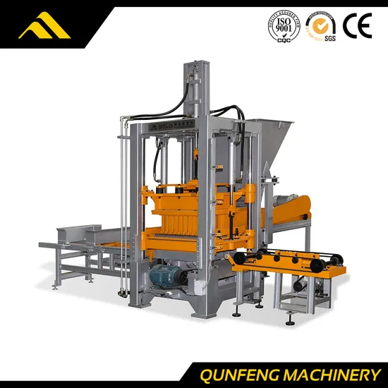 CE, ISO, SGS Construction Machinery Block Molding Brick Making Machine