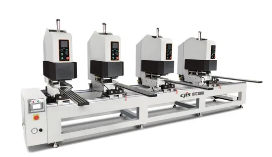 UPVC Profile Double-Sided Seamless Four-Station Welding Machine Reliable Door Manufacturing Machine