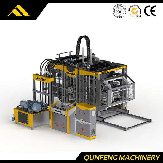 Fully Automatic Concrete Block Molding Machine with CE Certification Professional Brick Forming Equipment