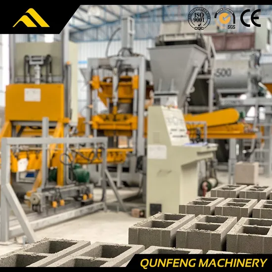 CE, ISO, SGS Construction Machinery Qunfeng Forming Brick Making Machine