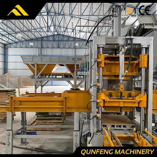 Qunfeng Construction Machinery CE, ISO, SGS China Concrete Brick Machine
