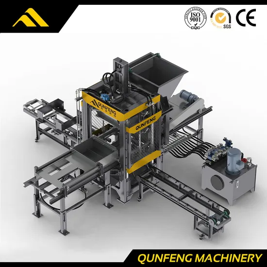 ISO and SGS Certified Compact Brick Production Equipment Small Brick Making Machine Qf400