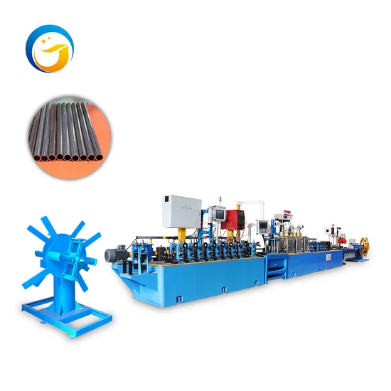 Automatic Stainless Steel Pipe Forming Machine with Metal Cutter