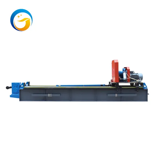 High Frequency Stainless Steel Tube Line Manufacturer High Accuracy Ms Pipe Making Machine with Pipe Cutting Machine for Stair Handrail