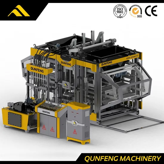 Hydraulic Pressure Hollow Block Concrete Cement Making Brick Machine with Factory Price