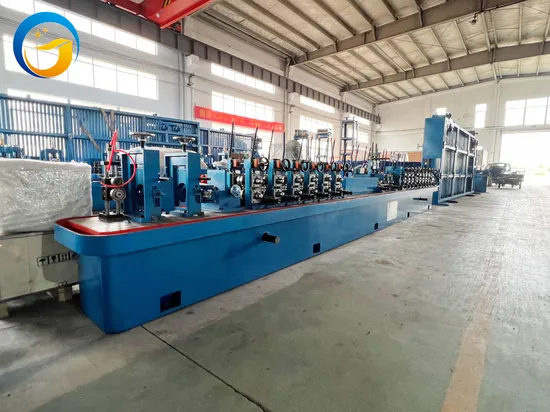 Square Oval Round Tube Mill Machine for Precision Iron Steel ERW Pipe Making