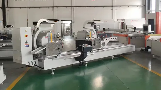 Manufacturer Direct Sales of Aluminum Profile Digital Display Inner Swing Double Head Precision Cutting Saw