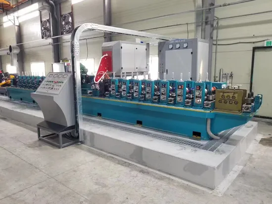 Welded Tube Making Machine to Make Square Pipe Metal Tube Mill Line