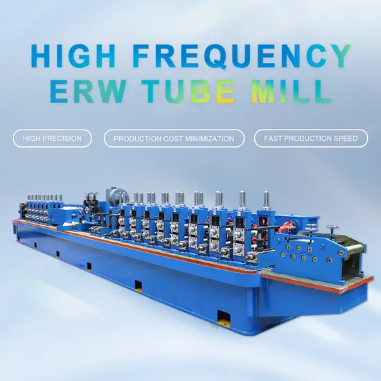 High Frequency Automatic Stainless Steel Pipe Production Line Production Line of Stainless Steel Pipe for Handrails Tube Making Machine