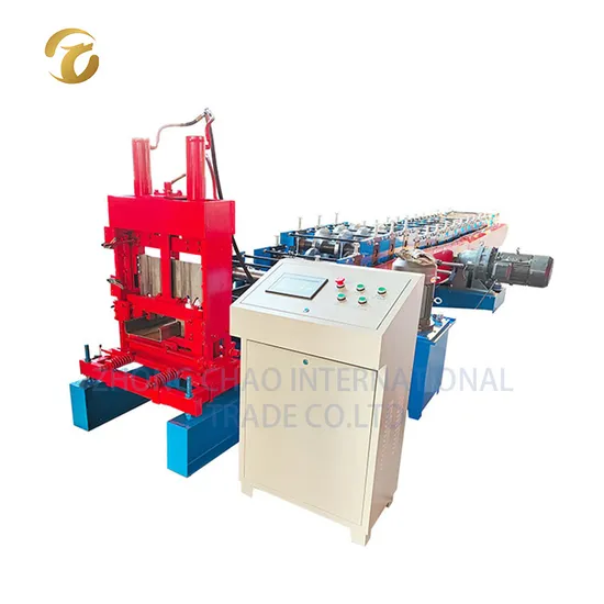 Roof Use Steel Structure C Shape Purlin Roll Forming Machine