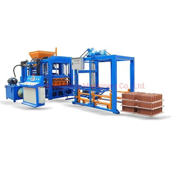 Full Automatic Production Line Cement Concrete Hollow Brick Making Machine for Sale