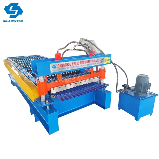 Iron Corrugated Roofing Sheet Roll Forming Machine for Botswana