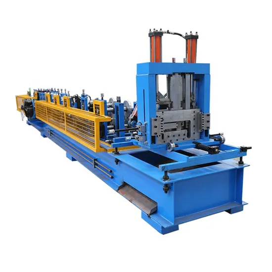Automatic C Zshaped Purlin Quick Change Size Roll Forming Machine