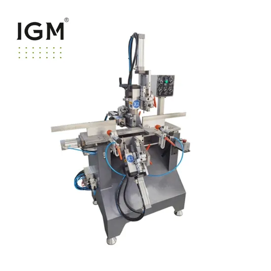 Spindle Three Axis UPVC Windows Portable Water Slot Milling Machine