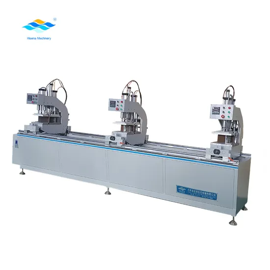 Efficient UPVC Window & Door Frame Three Head Seam Welding Machine