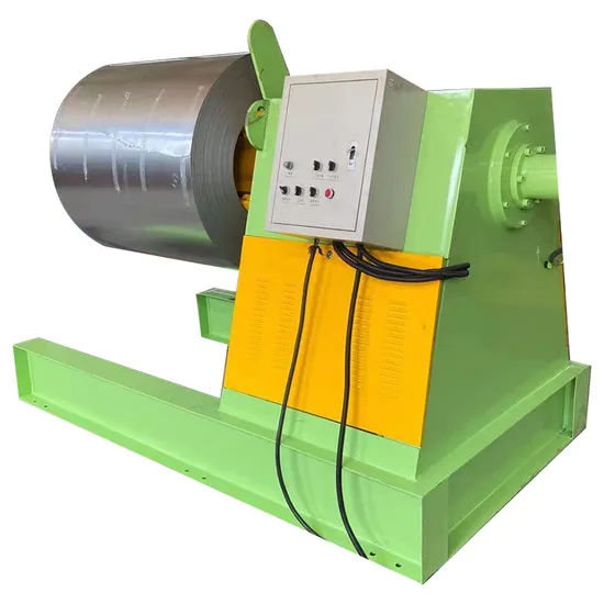 10 Ton Color Steel Coils Manual Decoiler Machine