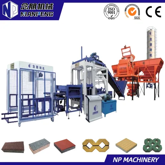 Hydraulic Pressure Concrete Making Block Forming Brick Machine with Good Service