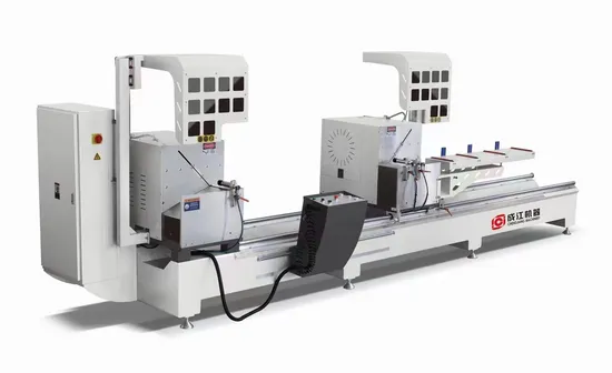 Aluminum Profile 45° Special Cutting Digital Display Double Head Precision Cutting Saw Durable Door Making Machine