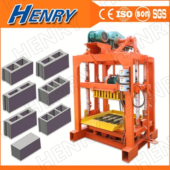 Semi Automatic Hollow Block Molding Machine Siemens