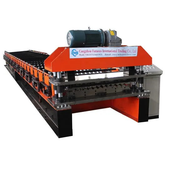 Metal Roofing Galvanized Aluminum Corrugated Steel Sheet Forming Machine