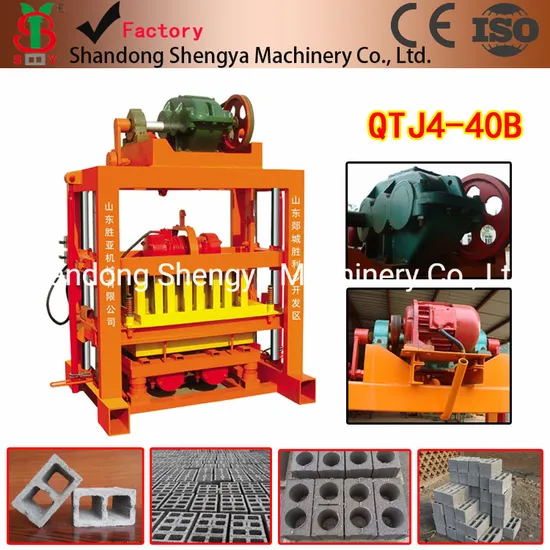 Qtj4-40 Hollow Block Machines Prices China