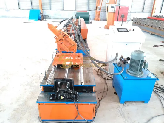 Steel Channel Metal Fence Post Roll Forming Machine
