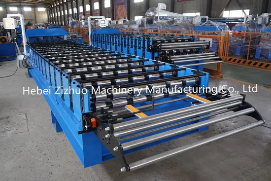 New Design Color Steel Roof Tile Rooing Sheet Cold Roll Forming Machine
