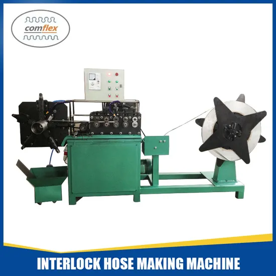 ID 20mm Exhaust Pipe Interlock Hose Strip Wound Hose Making Machine Supplier Price