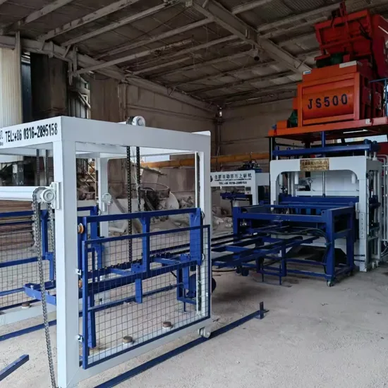 Qt12-15 Automatic Hydraulic System Vibration Force Strong Cement Concrete Block Making Machine