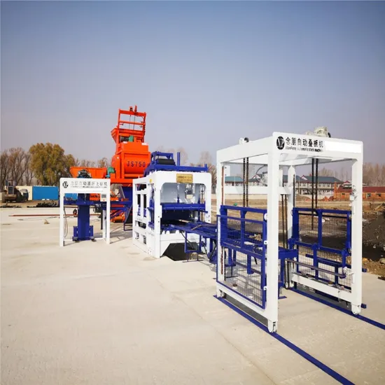 Automatic Concrete Cement Hollow Block Solid Brick Paving Tile Making Machine