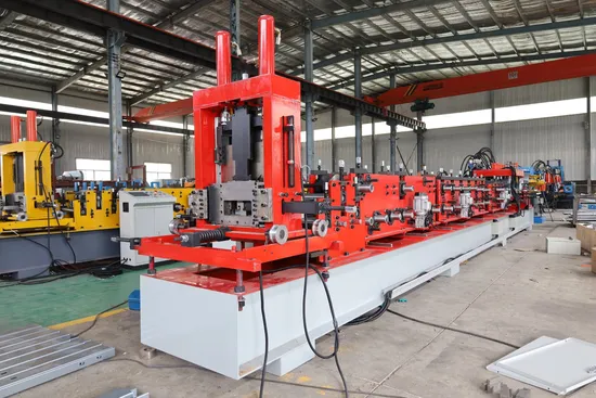 Professional C Shaped Solar Support 50-200mm Solar Bracket Cold Roll Forming Machine
