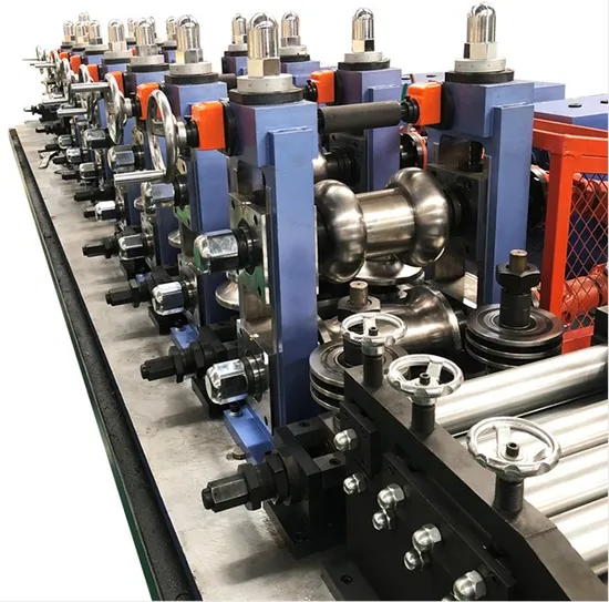 Black Steel Tube Welding Machine Iron Tube Making Machine