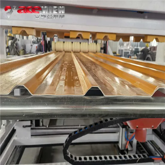 Roof Tile Making Machine Concrete Pet Plastic Roof Tile Making Forming Machine Price Production Line